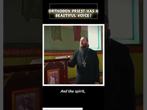 Listen to this Eastern Orthodox priest's chant!