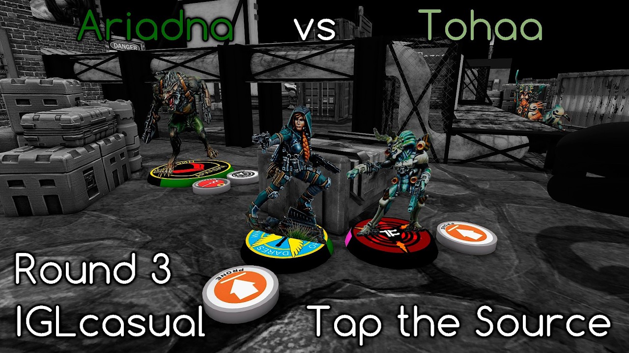 [ENG] Nox(Tohaa) vs Foxbringer(Ariadna) | IGL casual R3 | Tap the Source