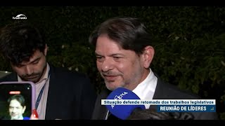 Governistas defendem retomada das atividades do Senado nesta quinta