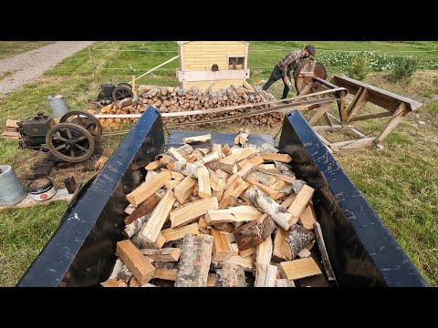 Making Firewood  like it's 1939