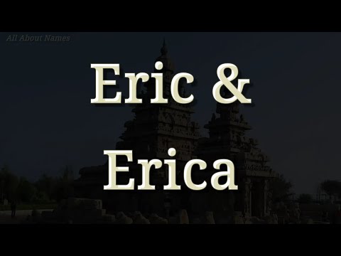 How to Pronounce Erica and Eric Differently - Pronunciation and Meaning