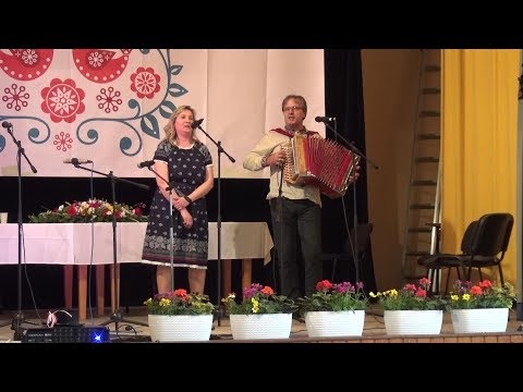 Ján Sihlovec a Janka Novosadová - Heligonka, Hlboké nad Váhom 2019