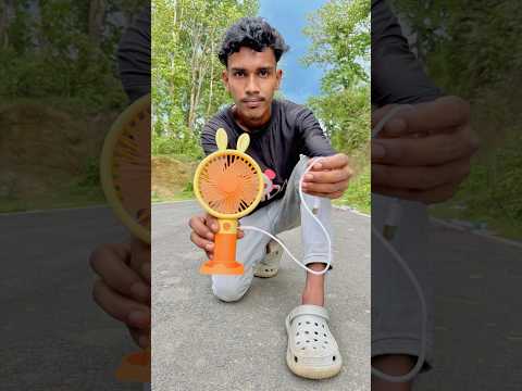 Toy Mini Cooling Fan Unboxing & Review 😲💥 || Fan Short Video ||