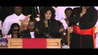 CeCe Winans Sings Dont Cry For Me at the Funeral of Whitney Houston by First Day Church Atlanta