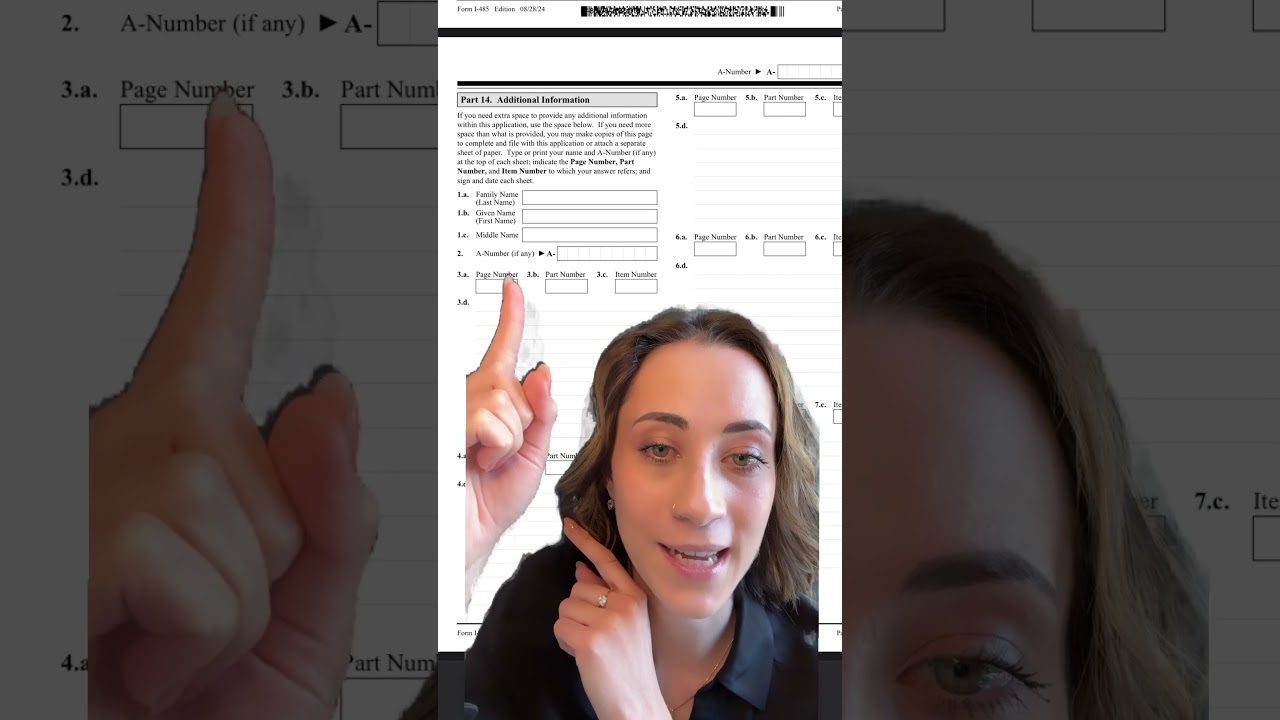 DO NOT LEAVE ADD INFO PAGE BLANK!