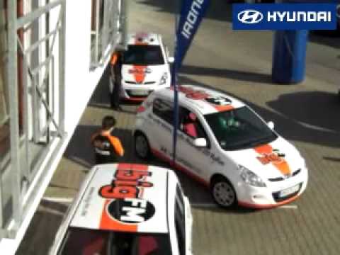 Die kleine, große Hyundai i20-Rallye "Einparken mit Roman"