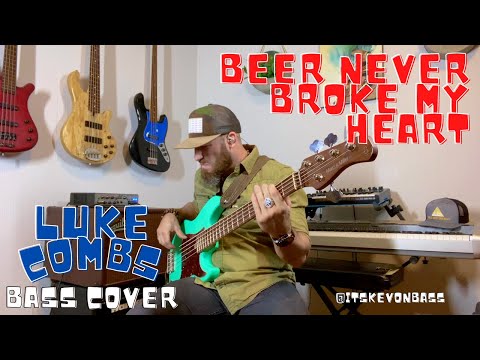 Luke Combs -BEER NEVER BROKE MY HEART (Bass Cover)