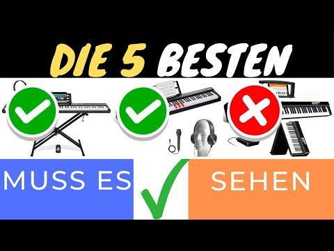 DIE 3 BESTEN DIGITALPIANOS MIT LAUTSPRECHERN 2025 🎹✨ | VERGLEICH & TESTERGEBNISSE!