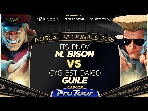 ITS | Pnoy (M. Bison) vs. CYG BST | Daigo (Guile) - Pools - NCR 2018 - SFV - CPT 2018