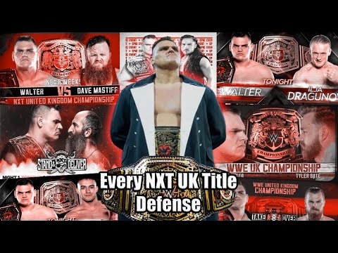 WALTER || Every NXT UK Title Defense