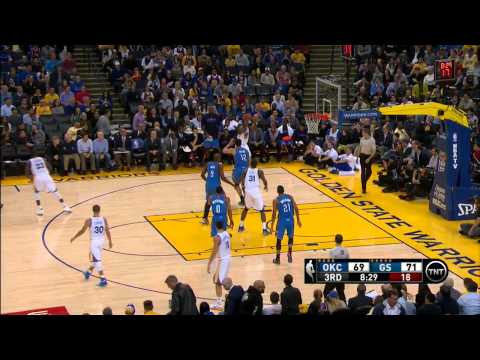 Harrison Barnes Highlights Thunder vs. Warriors 12.18.2014 - 12 Points, 1 Assist