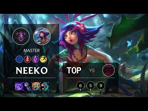Neeko Top vs Ornn - EUW Master Patch 10.4