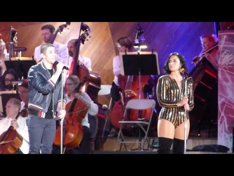 Demi Lovato & Nick Jonas, America the Beautiful - Boston Pops Fireworks Spectacular 2016