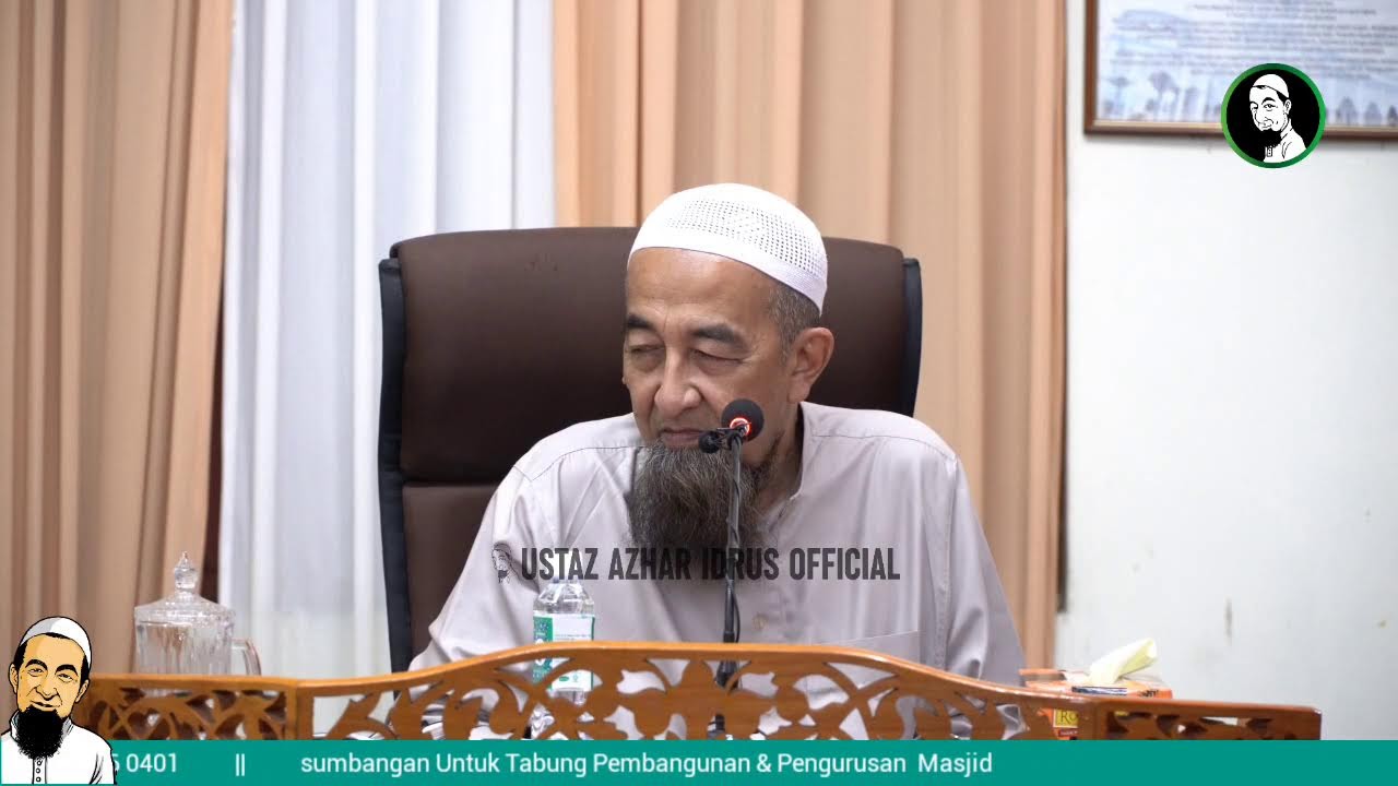 🔴 LiveUAI 02/11/2025 Kuliyyah Maghrib Ustaz Azhar Idrus | Masjid Jamek Merchang, Marang