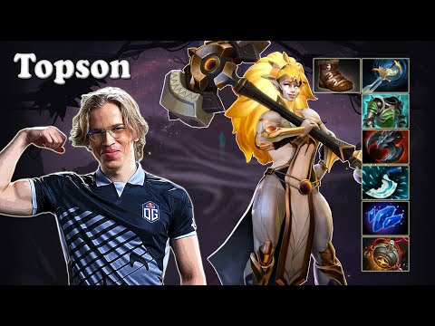 Topson - Dawnbreaker Midlane vs SumaiL Slark | Dota 2 7.30c Gameplay