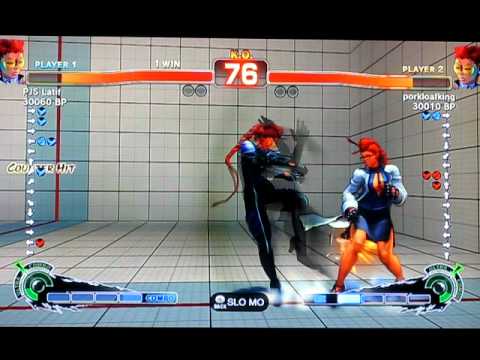 SSF4 Match Replay 146 from Endless PJS Latif (VIPER) vs porkloafking aka Wolfkrone (VIPER) XBL PJS