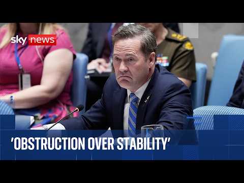 UN Security Council meet after resolution to reopen Strait of Hormuz vetoed by Russia and China