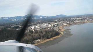 preview picture of video 'Landing in Courtenay'
