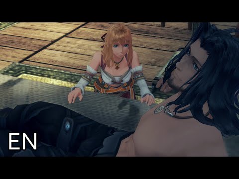 Xenoblade Chronicles Definitive Edition Cutscene 007 – Fiora and Dunban at Home – ENGLISH