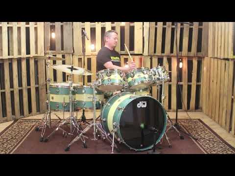 DW Collector's Exotic Drum Set SO # 1105176