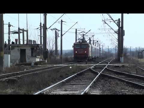 Tren IR1831 Galati - Cluj Napoca intra in Dolhasca cu EA357 - 04.03.2020