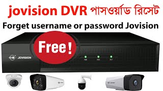 jovision dvr password reset || Forget username or password Jovision