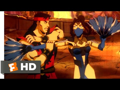 Mortal Kombat Legends: Scorpion's Revenge (2020) - Liu Kang vs. Kitana Scene (4/6) | Movieclips