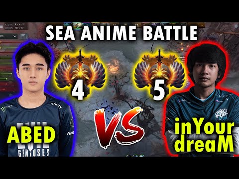 SEA Midlane Anime Battle. ABED Vs INYOURDREAM Road To Top 1.