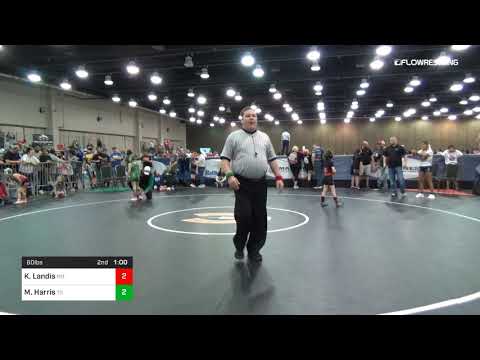 60 Lbs Quarterfinal Khloe Landis Team Missouri Vs Mackenzie Harris Team Texas