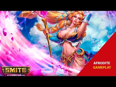 Smite Gameplay and Builds - Afrodite Gameplay