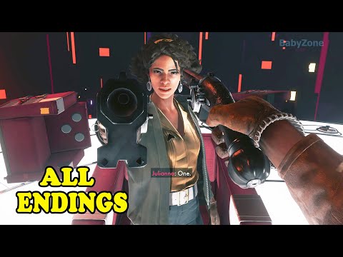 DEATHLOOP - ALL ENDINGS (Good Ending, Bad Ending and Secret Ending) PS5