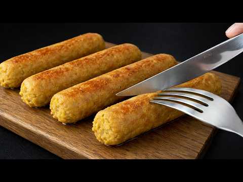 How to make healthy vegan sausages! Gluten-free. Great taste, even my kids love them!