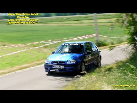 Marcin BULZAK /Patryk ZAPIÓR - Citroen Saxo - Super Sprint Mielecki Targum Wadowice Górne 05-06-2022