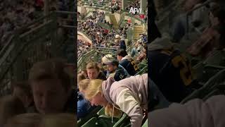 We tried starting the wave at the game but failed