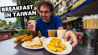 Belgian Couple Tries Taiwanese Traditional Breakfast