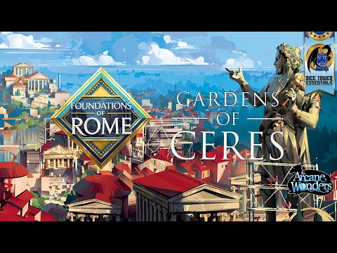 Foundations of Rome: Gardens of Ceres Solo Play w/ Robert Geistlinger