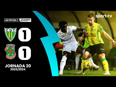 Resumo: Tondela 1-1 P. Ferreira - Liga Portugal SABSEG | sport tv