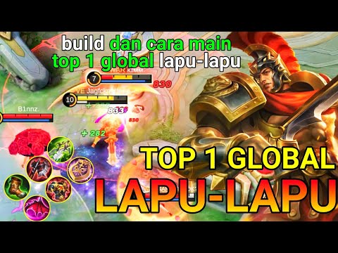 perfect play !! 92,3% win rate | best build dan cara main lapu–lapu by top 1 global [Jagfckngdeep]