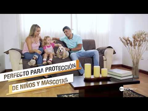 forro protector de sofa y muebles reversible azul 2 puestos energy plus envio gratis