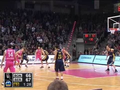 Highlights Telekom Baskets Bonn vs. ALBA BERLIN (91:92, 28.01.2012)