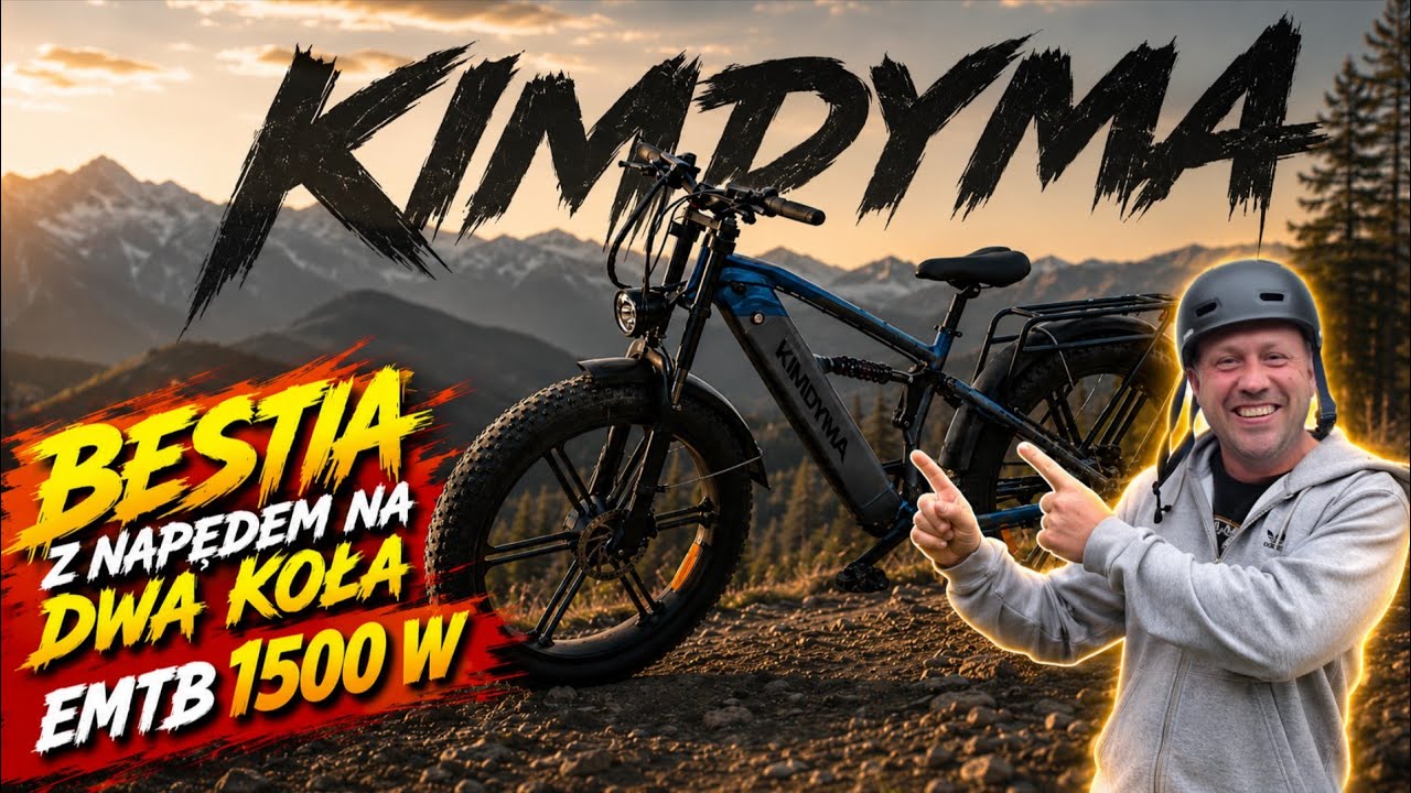1500W KIMDYMA K03 to prawdziwa bestia