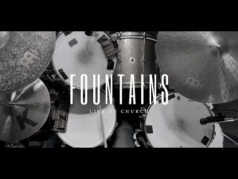 Fountains (Live) - Josh Baldwin | Live at Church (Drum Cover)