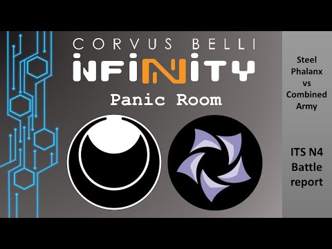 Fast Panda Gaming: Infinity N4 ITS14 Battle Report - Panic Room (Combined Army vs Steel Phalanx)