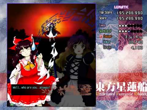 Let's Play Touhou 12 (Undefined Fantastic Object) 3 - Now Witness the Brutality of Dharma!