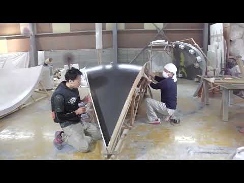 ① 型，材料の準備