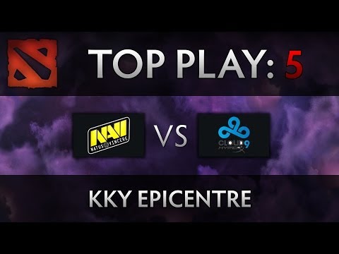 Dota 2 TI4 Top Play - Na'Vi vs C9 - kky Epicentre