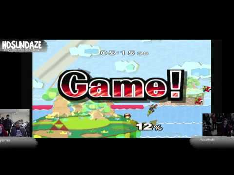 Westballz [Falco] vs yams [Sheik] - HD Sundaze Vol. 4