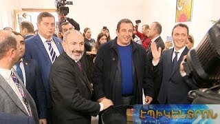 Ն.Փաշինյանի և Գ.Ծառուկյանի մասնակցությամբ բացվեց սպասքի արտադրության հայ-իտալական գործարան