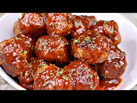 How To Make The BEST BBQ Meatballs