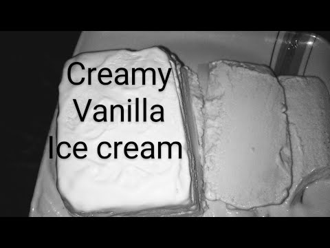 How to make vanilla ice cream at home